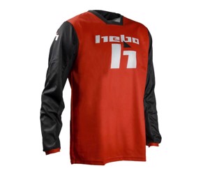 CAMISETA MX SCRATCH II HEBO -   חולצת שטח צבע אדום