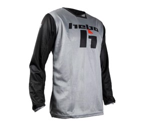 CAMISETA MX SCRATCH II HEBO חולצת שטח צבע אפור