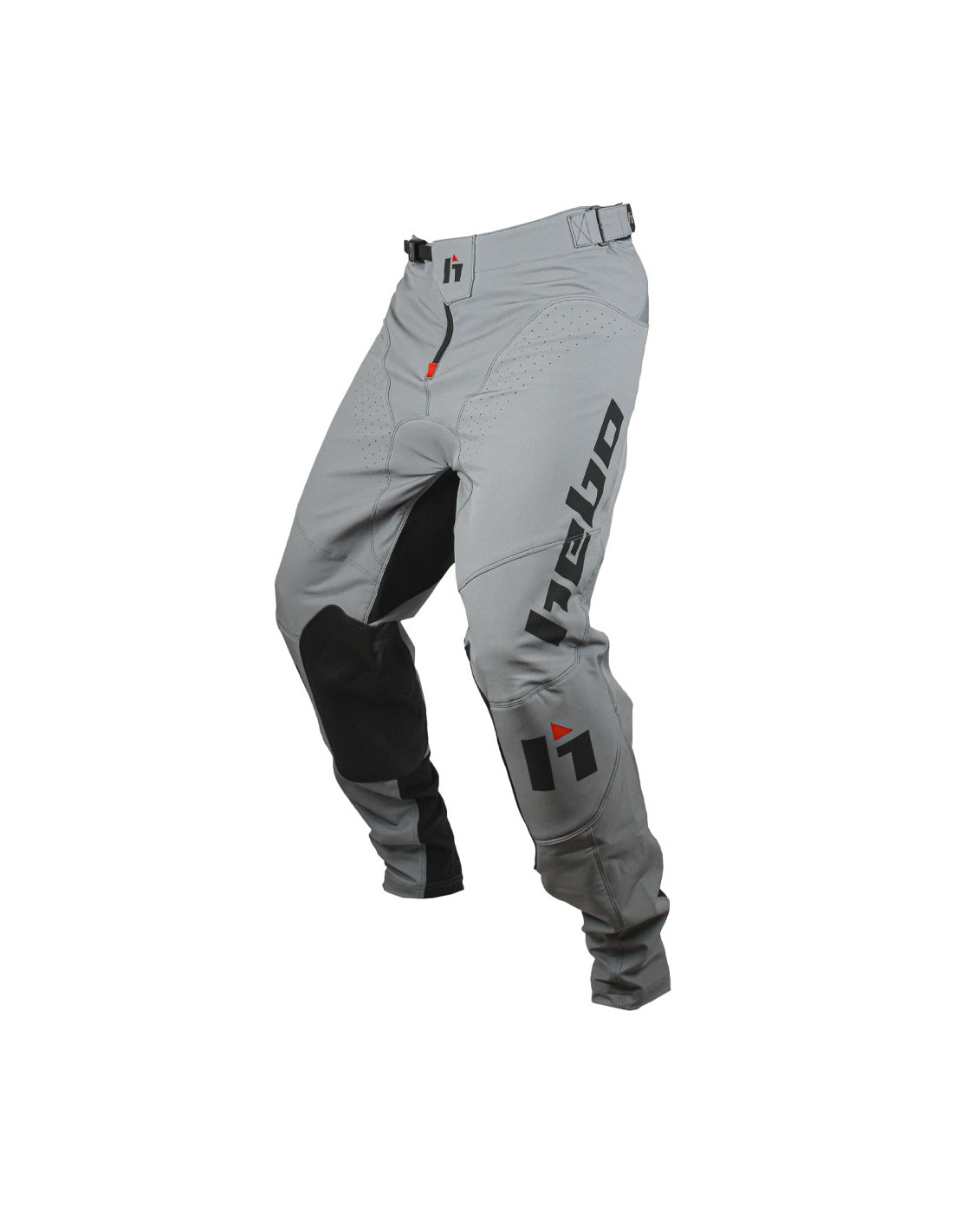 מכנס רכיבה מאוורר לקיץ צבע אפור PANTALON MX SCRATCH II  HEBO  